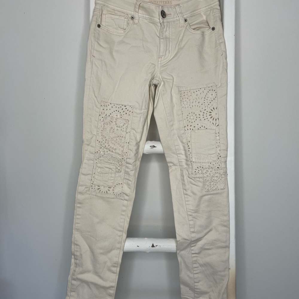 American Eagle Patchwork Regular Jeans - image 2